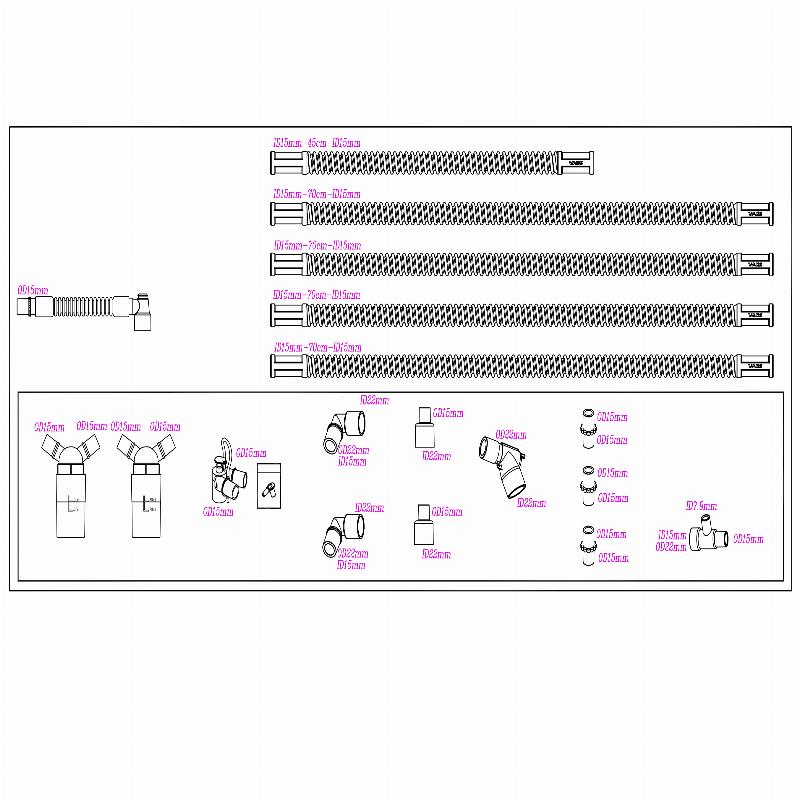 Контур дихальний багаторазовий MEDICARE, з 2 вологозбірниками, педіатричний